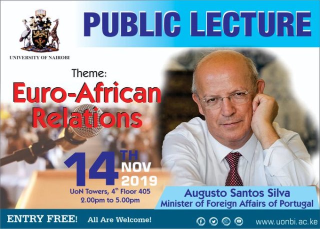 Public Lecture, Euro-African Relations
