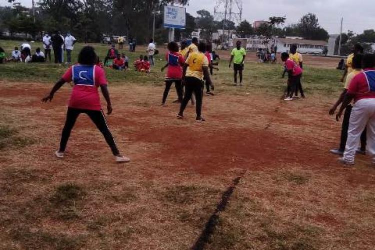 Halls Team at UON sports day