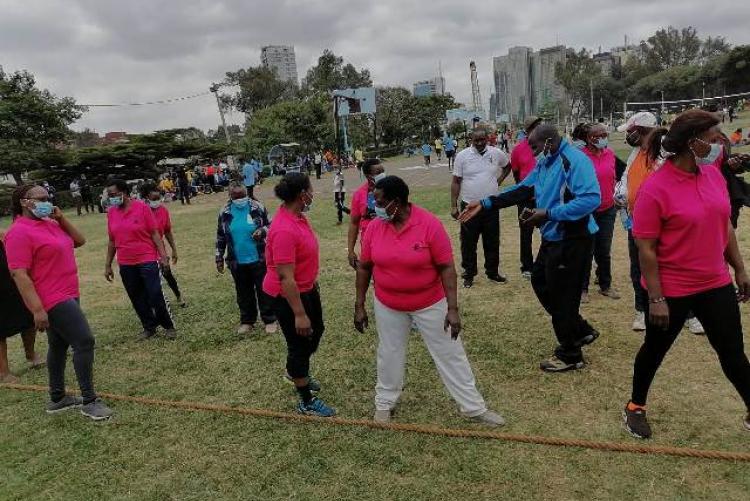 Halls Team at UON sports day