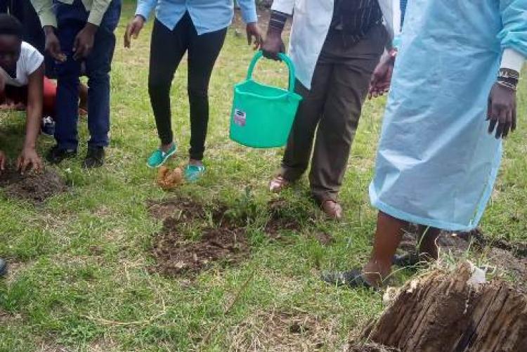 TREE PLANTING EXERCISE AT SWA-CHS