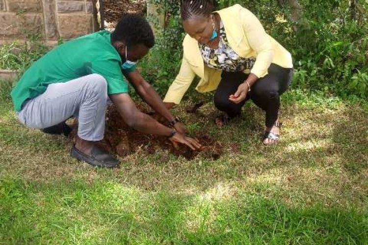 TREE PLANTING EXERCISE AT SWA-CHS