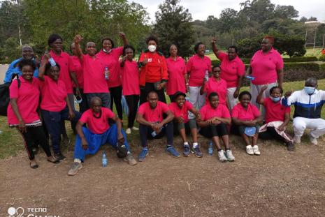 SWA Team during UON Sports day 2021