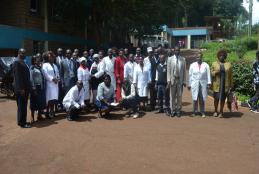 Working  tour at Kikuyu Campus