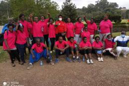  Team at UON sports day